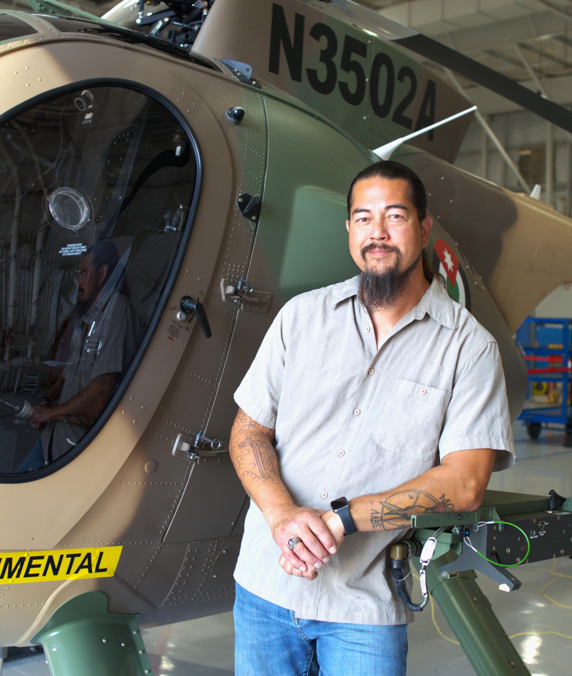A headshot of Desert Hawk Aviation Instructor Eric Wright