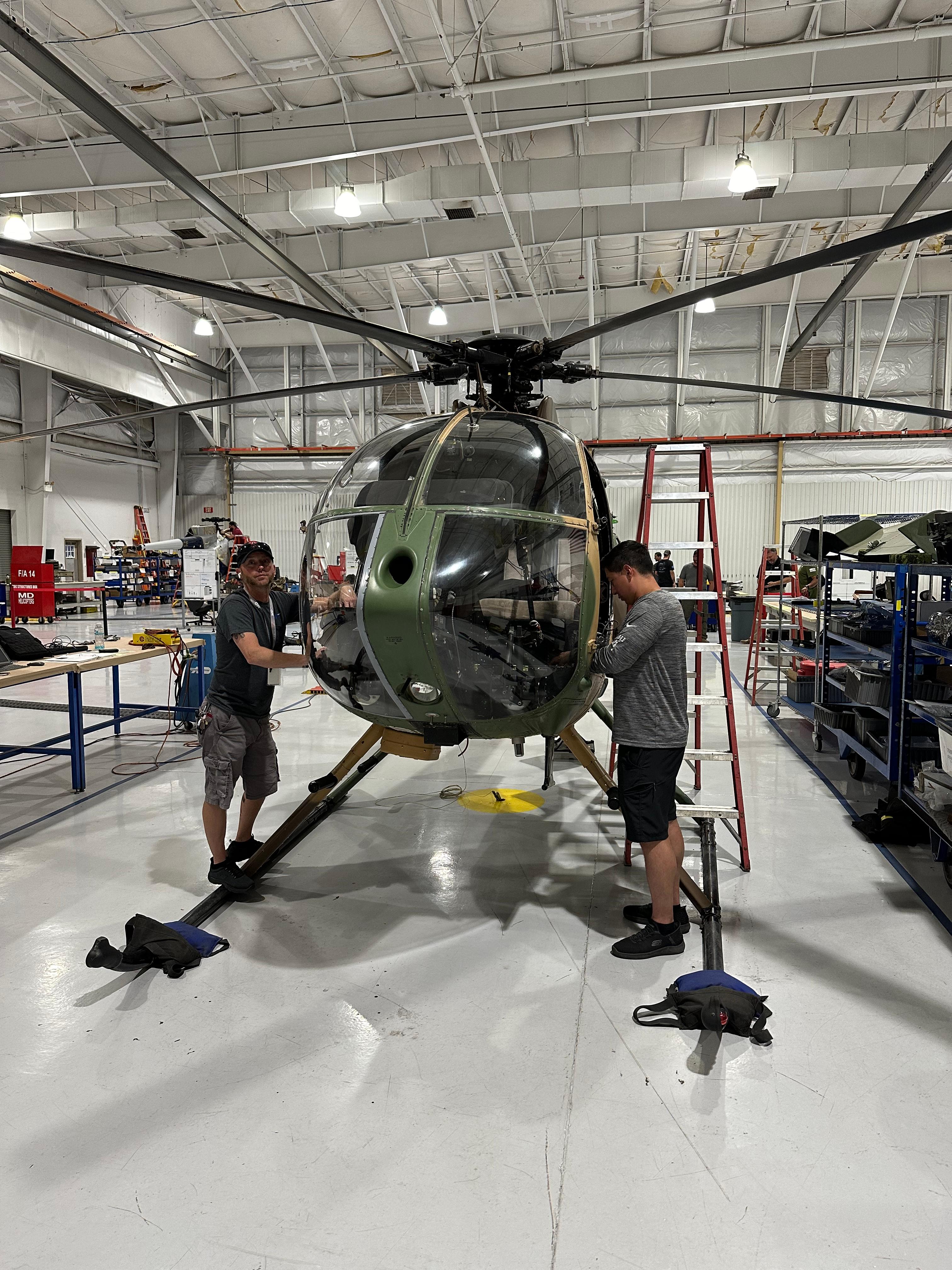 Desert Hawk Aviation training operations and personnel